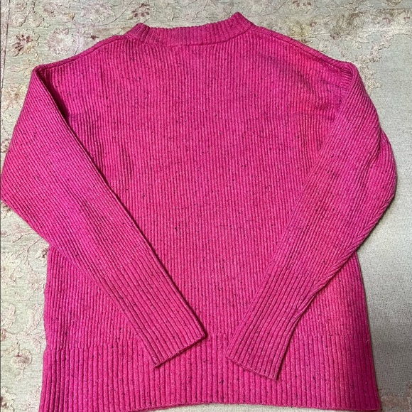 something navy pink ribbed sweater size xxs - Picture 1 of 6